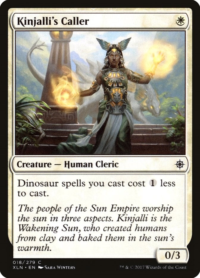 Image for Kinjalli's Caller (18) (Ixalan) - Magic: The Gathering