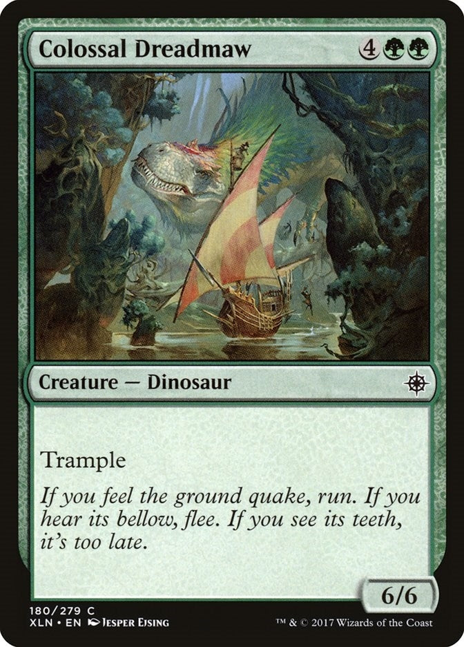 Image for Colossal Dreadmaw (180) (Ixalan) - Magic: The Gathering