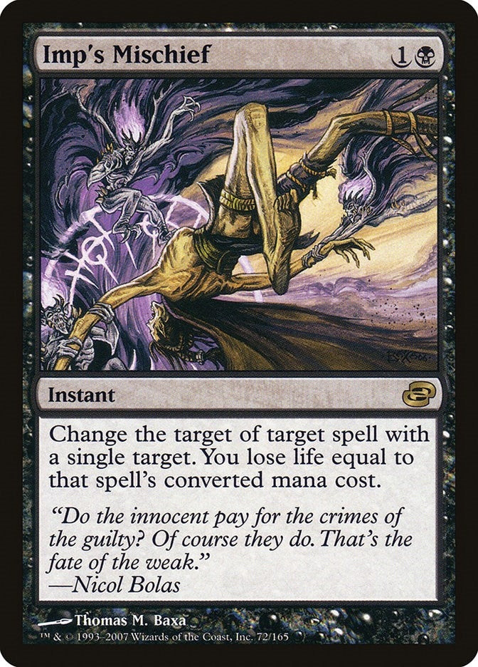 Image for Imp's Mischief (72) (Planar Chaos) - Magic: The Gathering