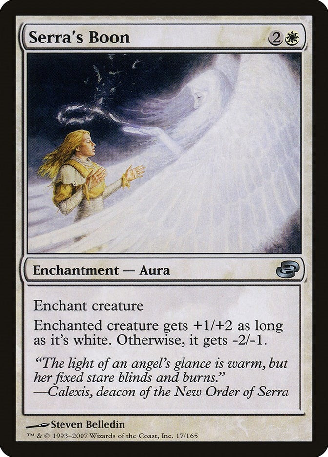 Image for Serra's Boon (17) (Planar Chaos) - Magic: The Gathering