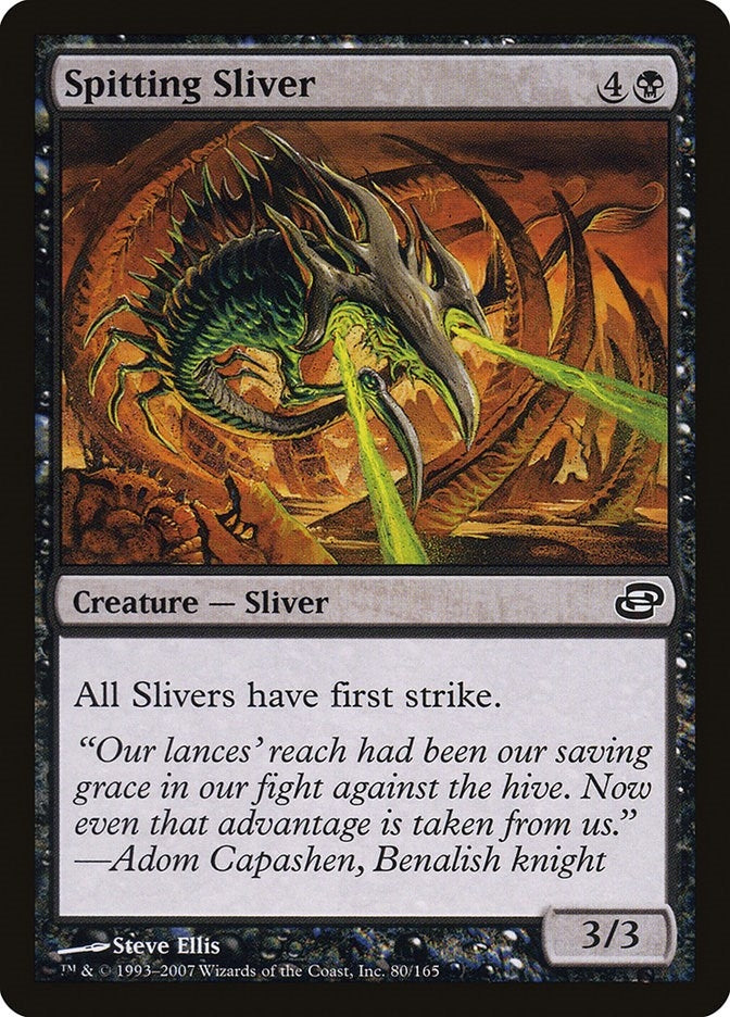 Image for Spitting Sliver (80) (Planar Chaos) - Magic: The Gathering
