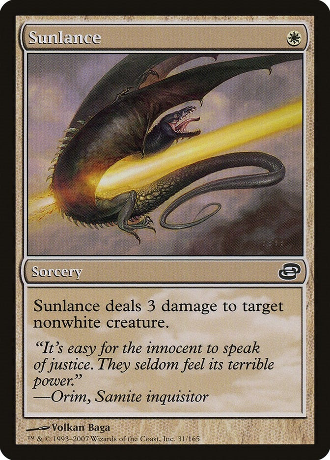 Image for Sunlance (31) (Planar Chaos) - Magic: The Gathering