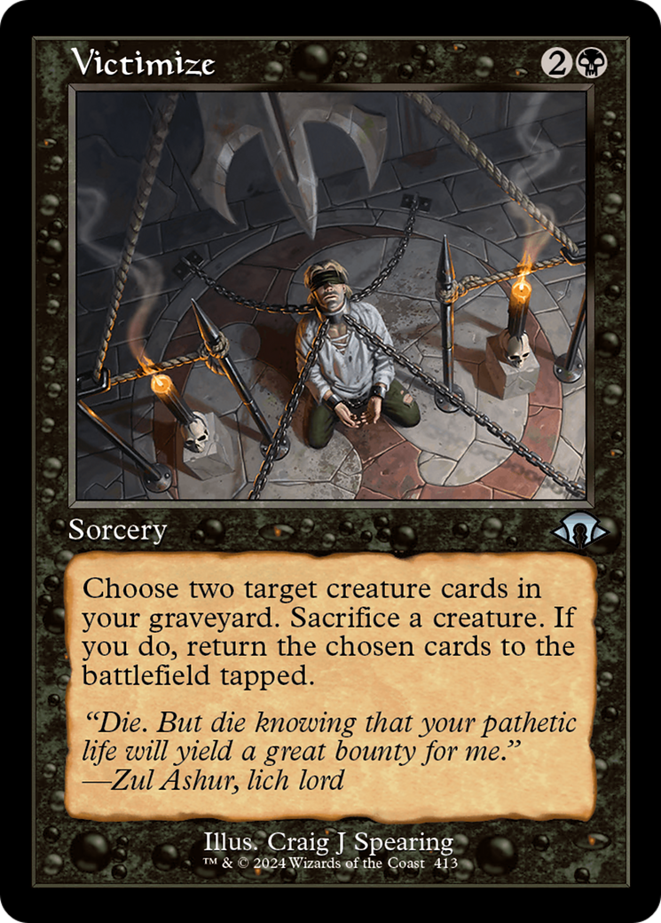 Victimize (Retro Frame) (413) (MH3)