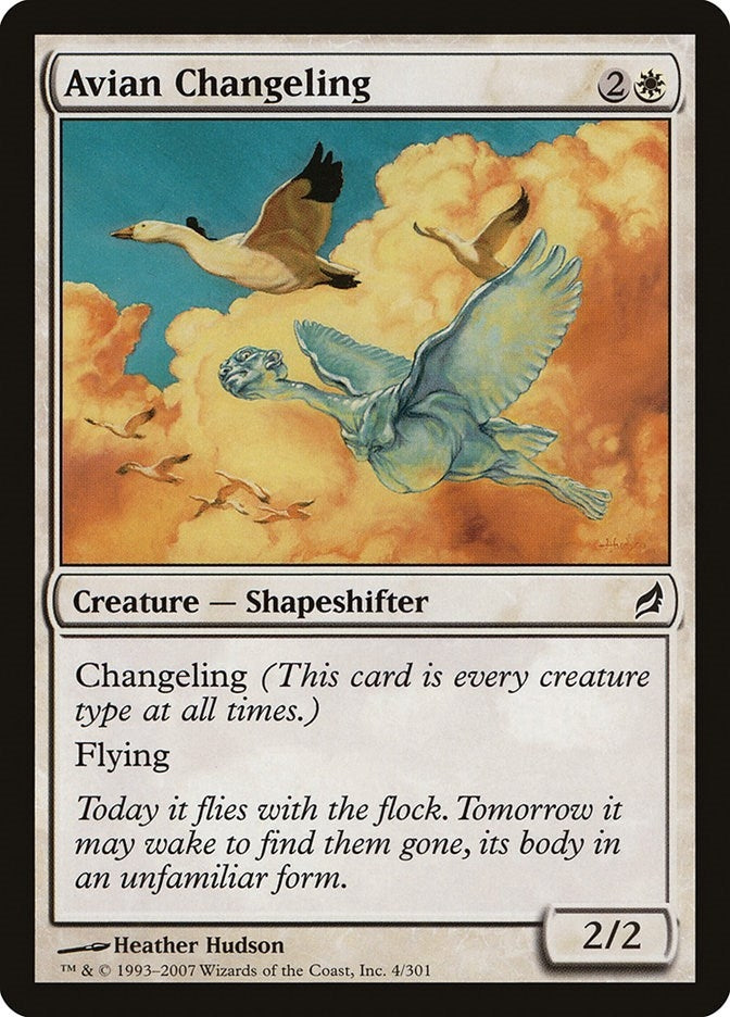 Image for Avian Changeling (4) (Lorwyn) - Magic: The Gathering