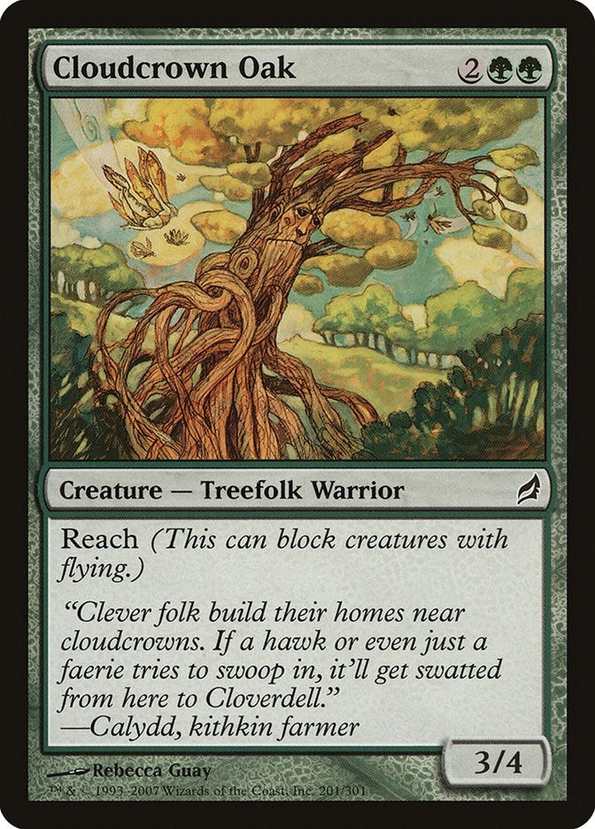 Image for Cloudcrown Oak (201) (Lorwyn) - Magic: The Gathering