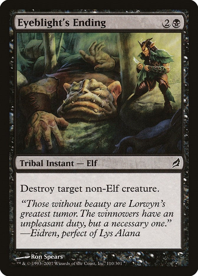 Image for Eyeblight's Ending (110) (Lorwyn) - Magic: The Gathering