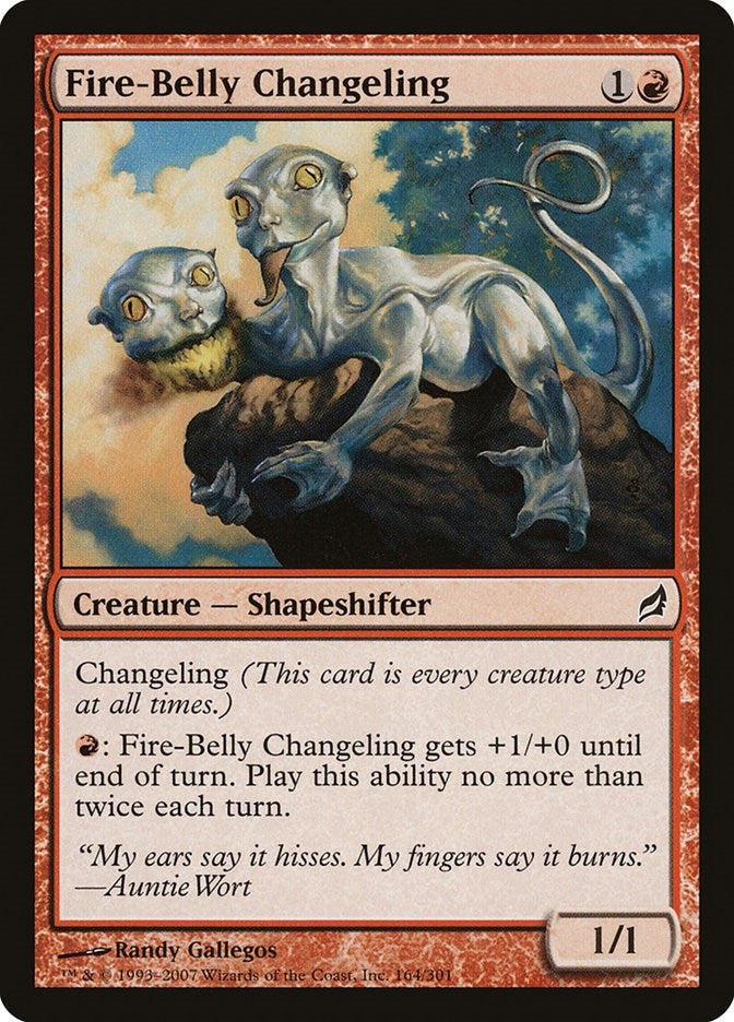 Image for Fire-Belly Changeling (164) (Lorwyn) - Magic: The Gathering