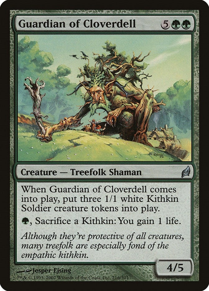 Image for Guardian of Cloverdell (216) (Lorwyn) - Magic: The Gathering