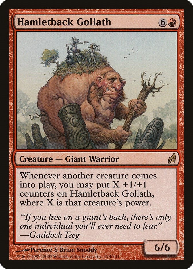 Image for Hamletback Goliath (173) (Lorwyn) - Magic: The Gathering