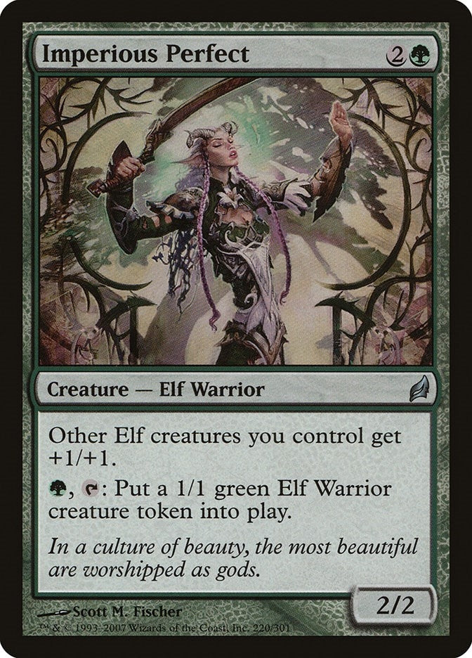 Image for Imperious Perfect (220) (Lorwyn) - Magic: The Gathering
