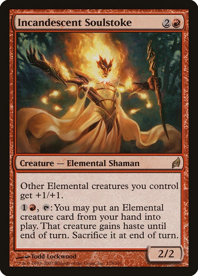 Image for Incandescent Soulstoke (178) (Lorwyn) - Magic: The Gathering