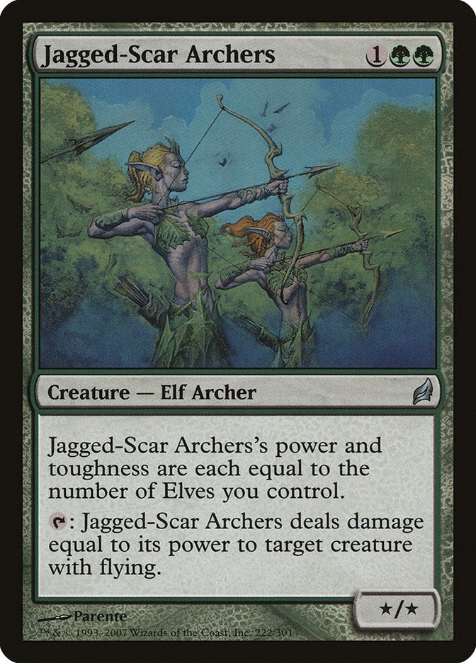 Image for Jagged-Scar Archers (222) (Lorwyn) - Magic: The Gathering