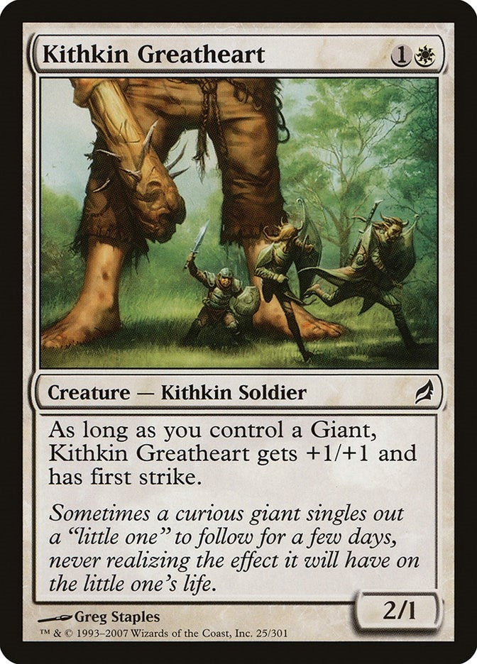 Image for Kithkin Greatheart (25) (Lorwyn) - Magic: The Gathering
