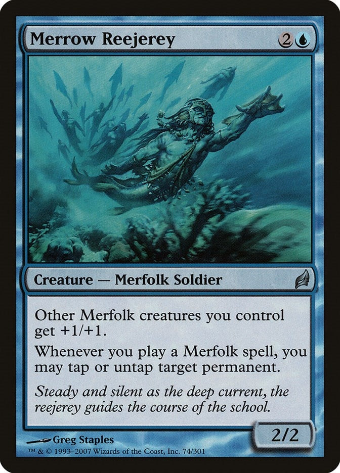 Image for Merrow Reejerey (74) (Lorwyn) - Magic: The Gathering