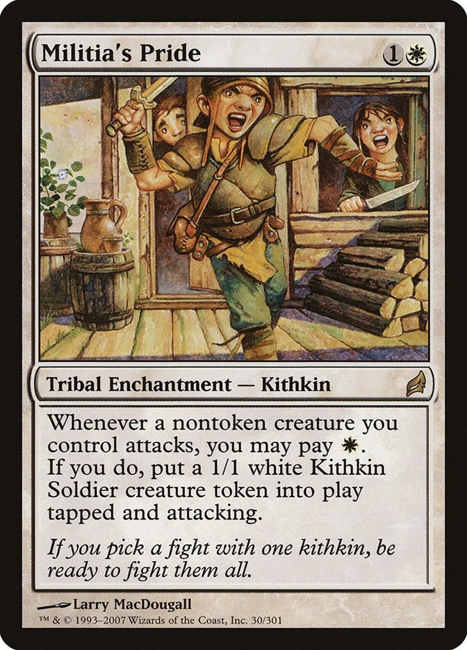 Image for Militia's Pride (30) (Lorwyn) - Magic: The Gathering