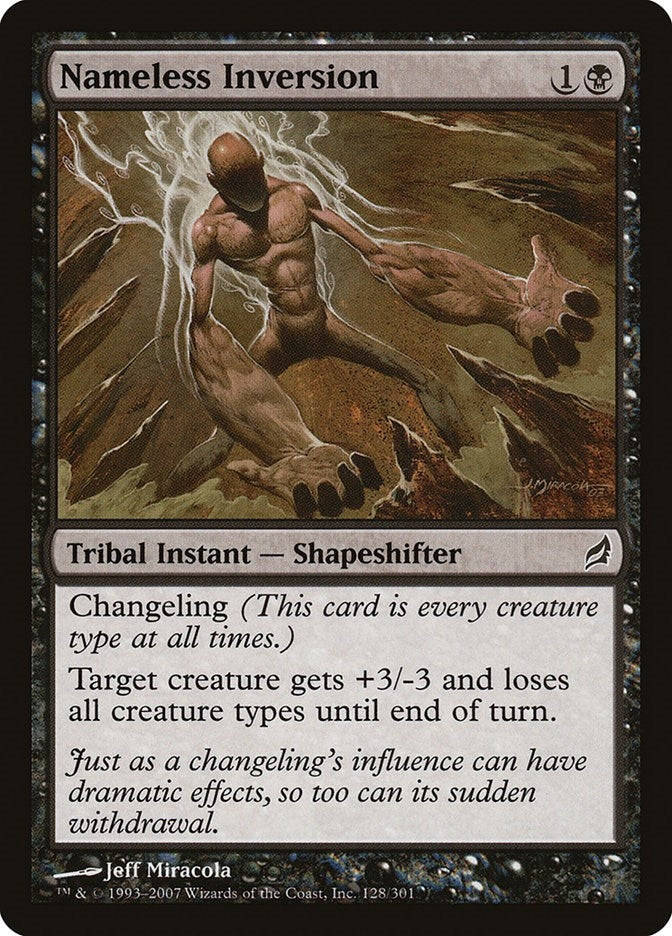 Image for Nameless Inversion (128) (Lorwyn) - Magic: The Gathering