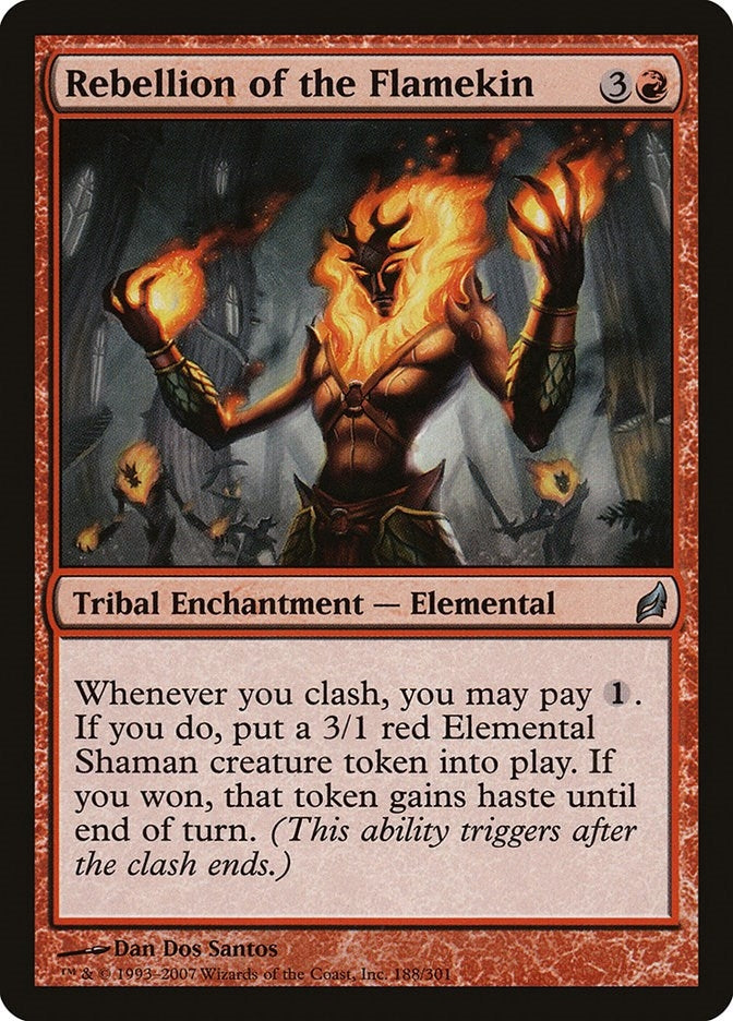 Image for Rebellion of the Flamekin (188) (Lorwyn) - Magic: The Gathering