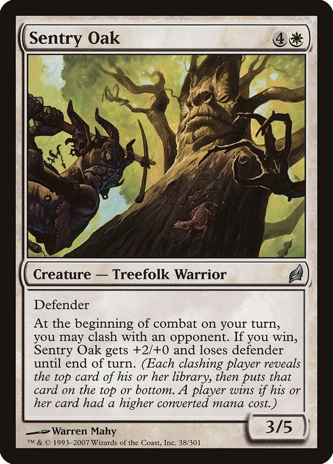 Image for Sentry Oak (38) (Lorwyn) - Magic: The Gathering