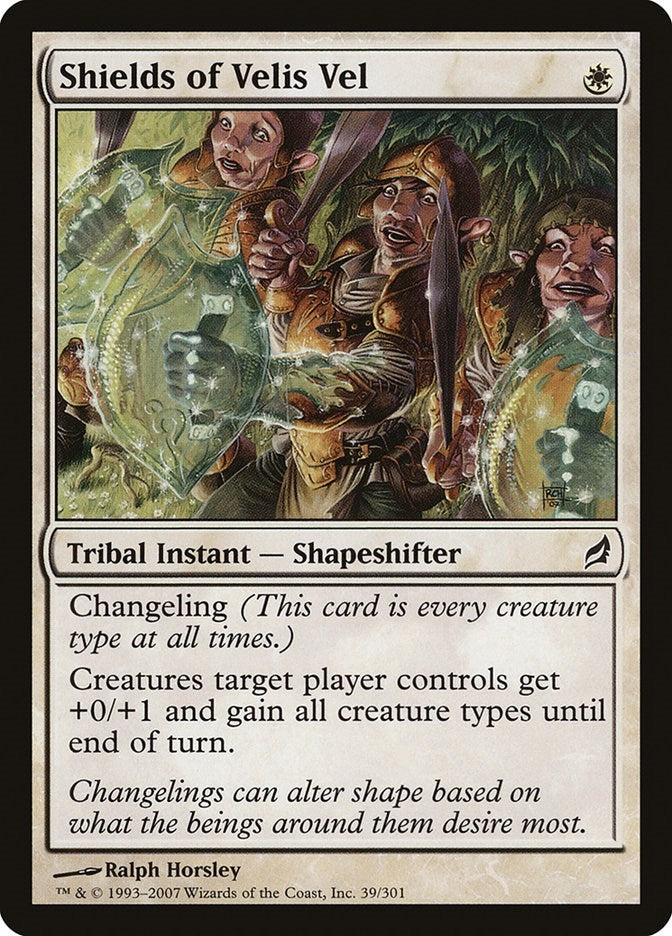 Image for Shields of Velis Vel (39) (Lorwyn) - Magic: The Gathering