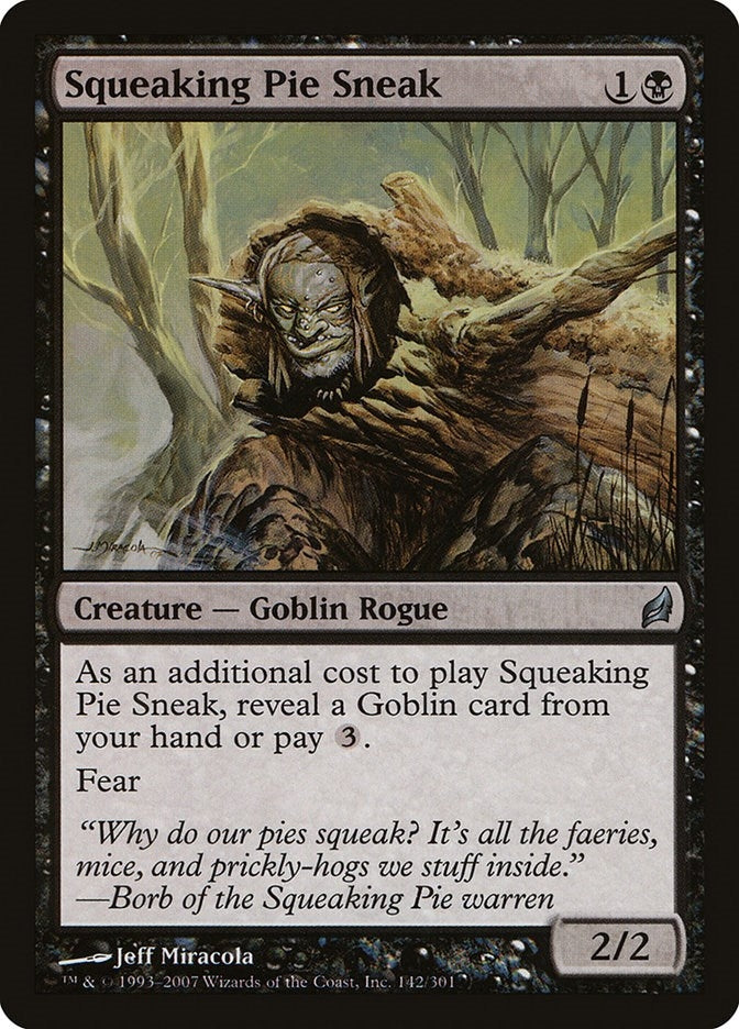 Image for Squeaking Pie Sneak (142) (Lorwyn) - Magic: The Gathering