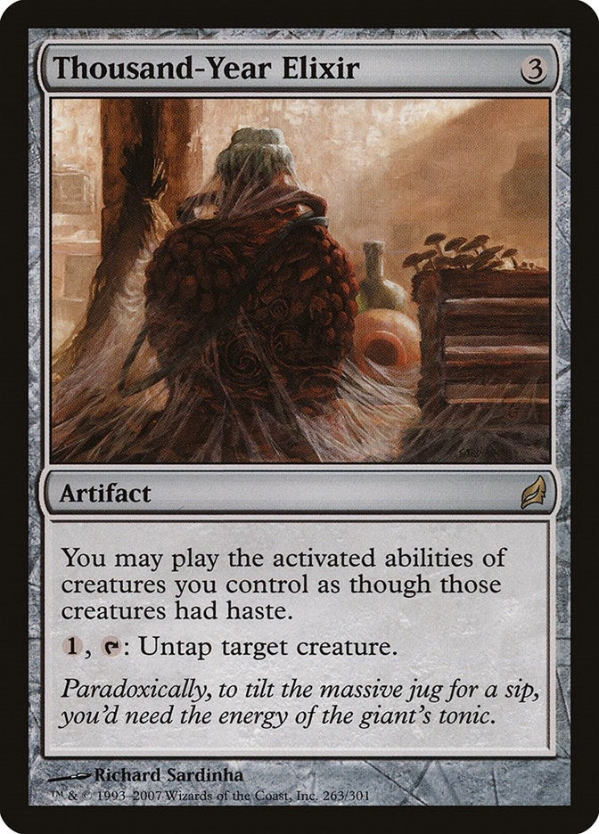 Image for Thousand-Year Elixir (263) (Lorwyn) - Magic: The Gathering