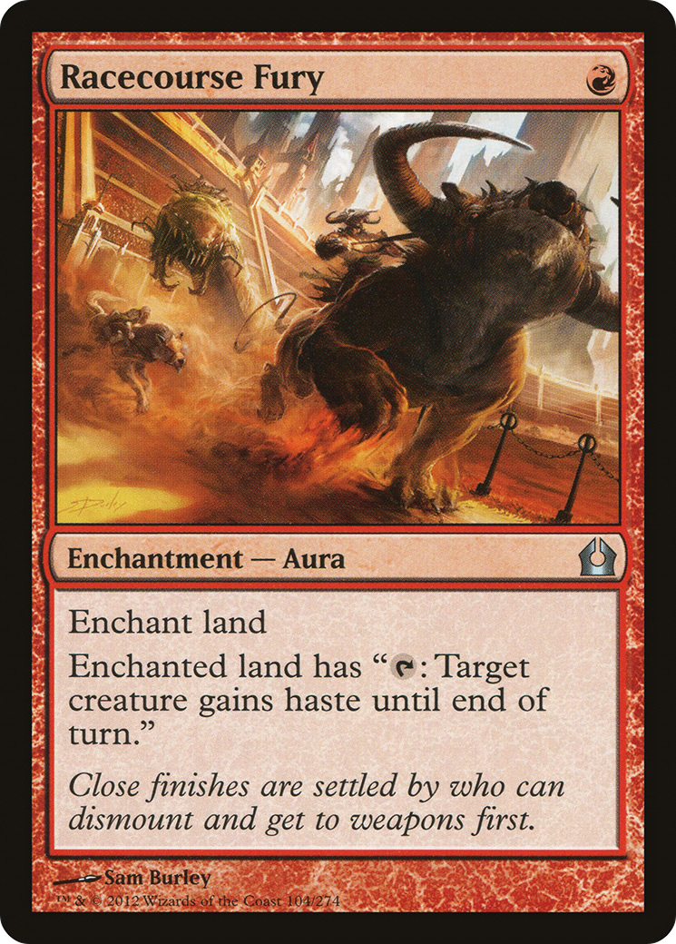 Racecourse Fury (104) (RTR)