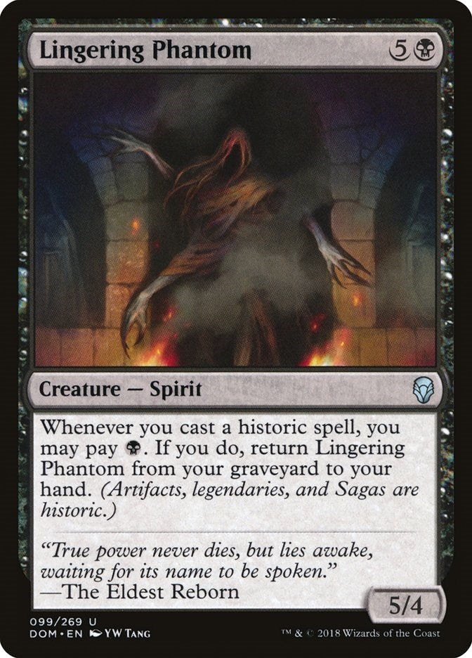 Image for Lingering Phantom (99) (Dominaria) - Magic: The Gathering