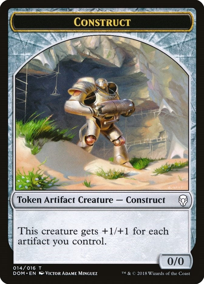 Image for Construct Token (14) (Dominaria) - Magic: The Gathering