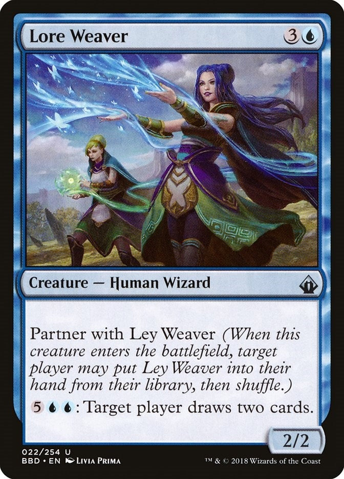 Image for Lore Weaver (22) (Battlebond) - Magic: The Gathering