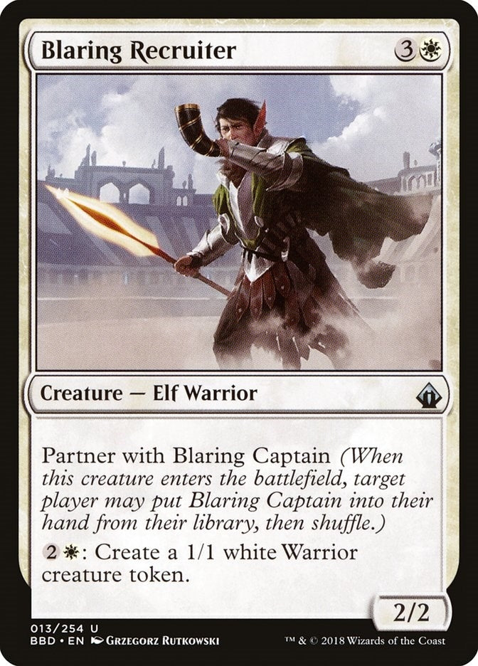 Blaring Recruiter (13) (Battlebond)