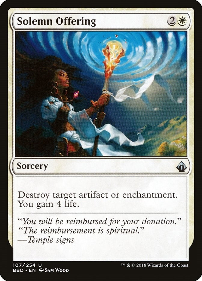 Solemn Offering (107) (Battlebond)