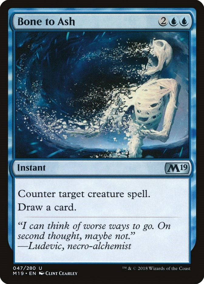 Bone to Ash (47) (Core Set 2019)