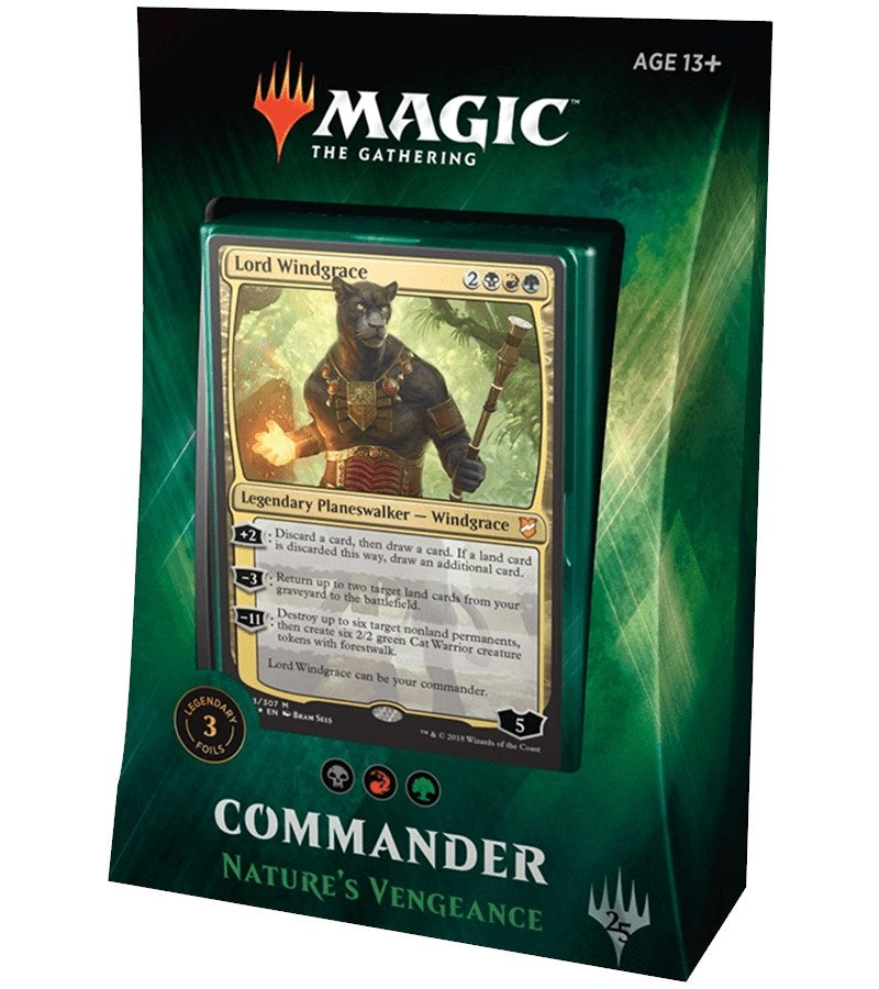Image for Commander 2018 Deck - Nature's Vengeance - Magic: The Gathering