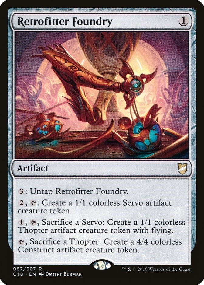 Image for Retrofitter Foundry (57) (Commander 2018) - Magic: The Gathering