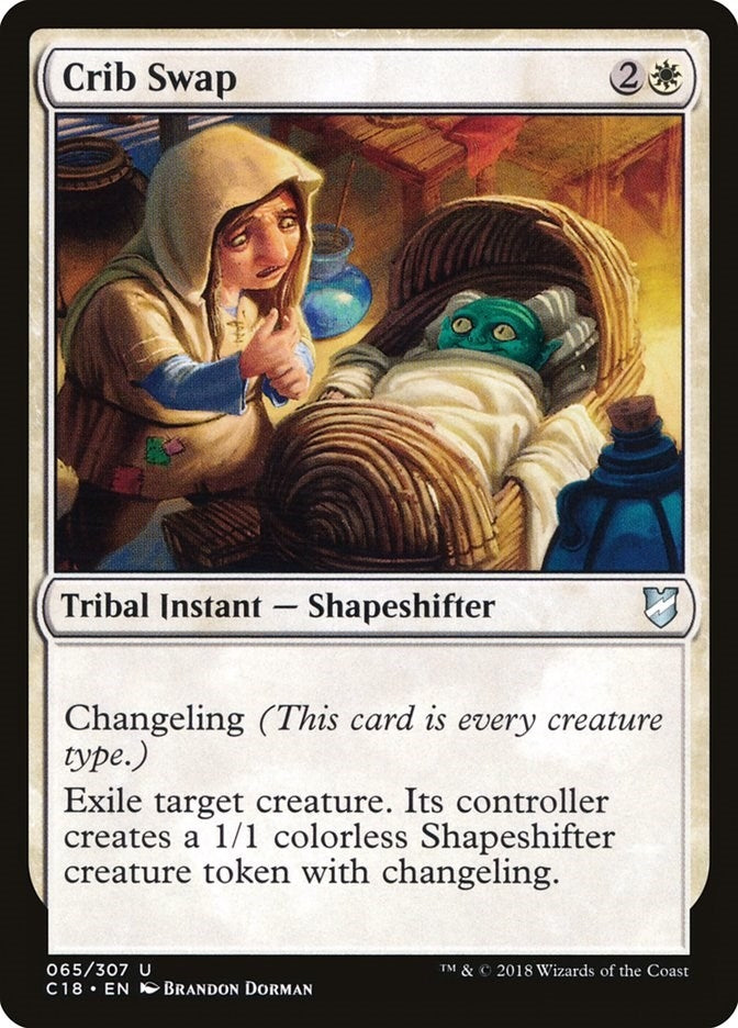 Image for Crib Swap (65) (Commander 2018) - Magic: The Gathering