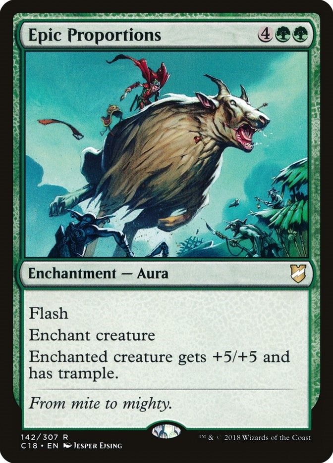 Epic Proportions (142) (Commander 2018)