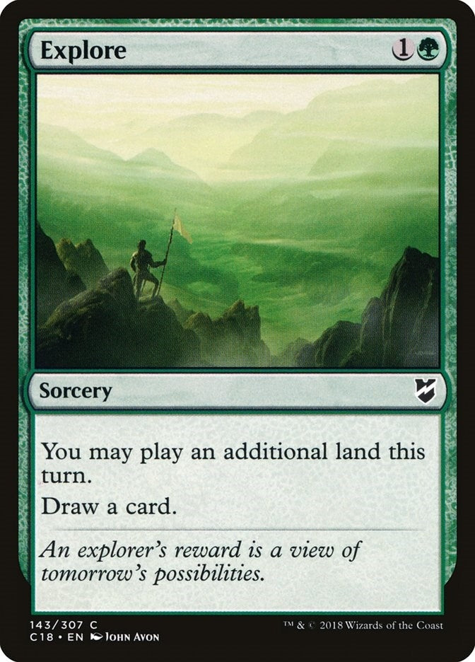 Image for Explore (143) (Commander 2018) - Magic: The Gathering
