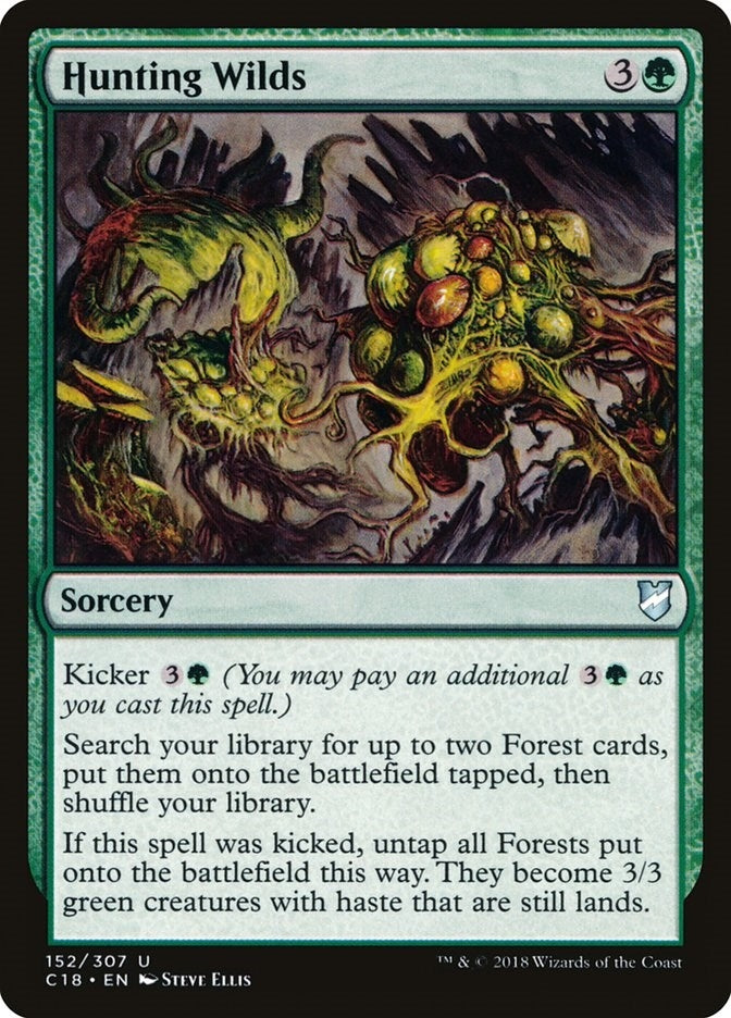 Hunting Wilds (152) (Commander 2018)