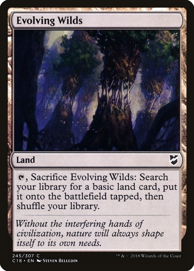 Evolving Wilds (245) (Commander 2018)