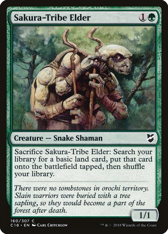 Image for Sakura-Tribe Elder (160) (Commander 2018) - Magic: The Gathering