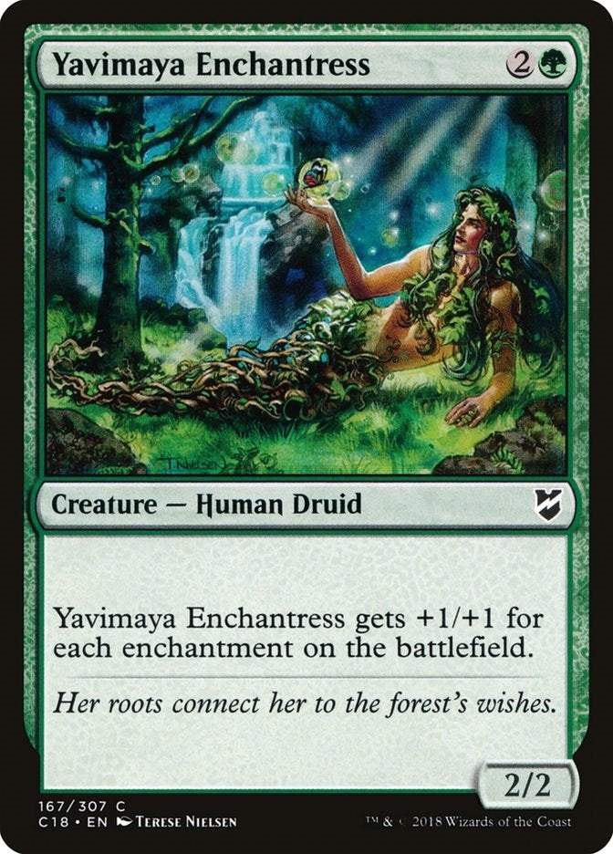 Yavimaya Enchantress (167) (Commander 2018)