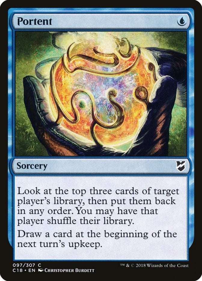 Portent (97) (Commander 2018)