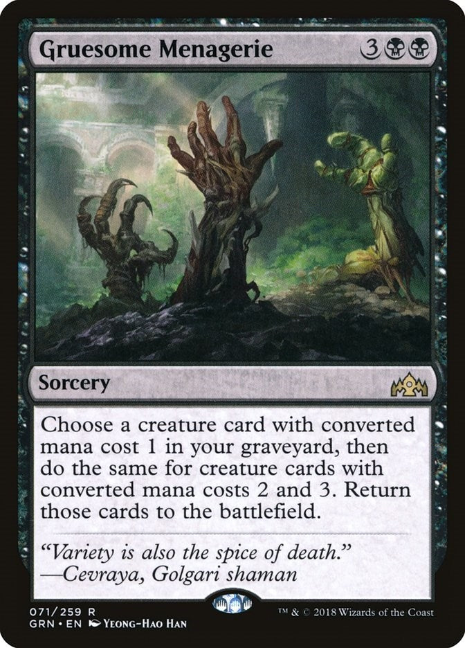 Image for Gruesome Menagerie (71) (Guilds of Ravnica) - Magic: The Gathering