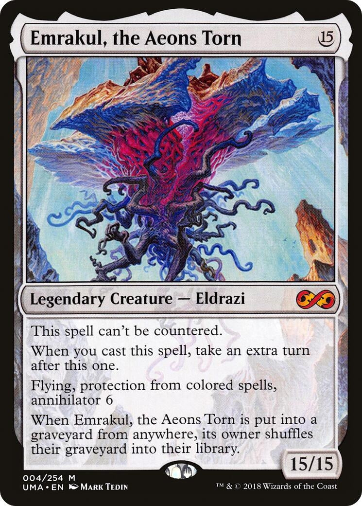 Image for Emrakul, the Aeons Torn (4) (Ultimate Masters) (UMA) - Magic: The Gathering
