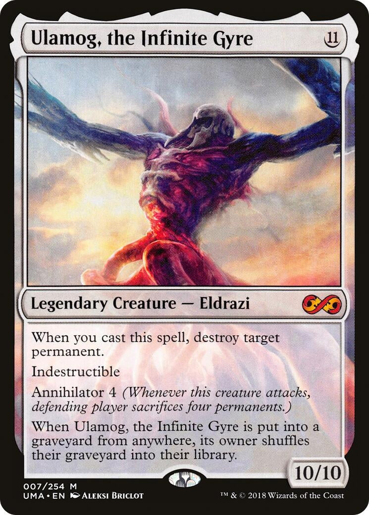 Image for Ulamog, the Infinite Gyre (7) (Ultimate Masters) (UMA) - Magic: The Gathering