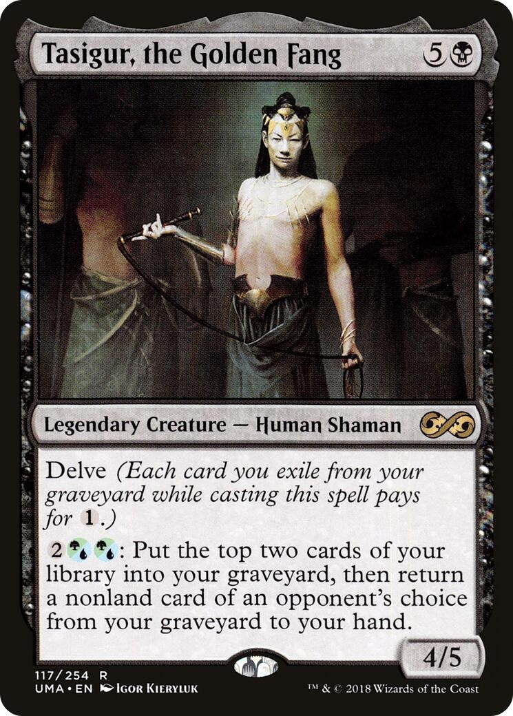 Image for Tasigur, the Golden Fang (117) (Ultimate Masters) (UMA) - Magic: The Gathering