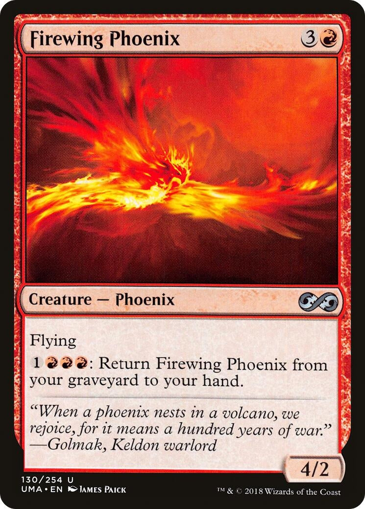 Image for Firewing Phoenix (130) (Ultimate Masters) (UMA) - Magic: The Gathering