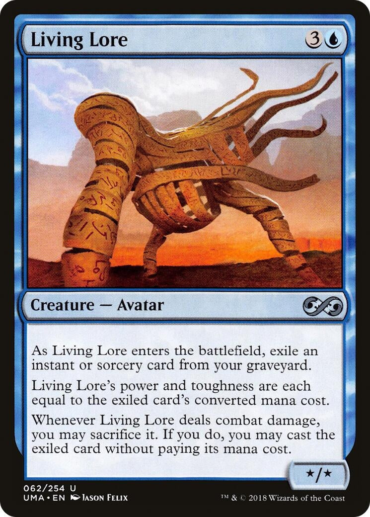 Image for Living Lore (62) (Ultimate Masters) (UMA) - Magic: The Gathering