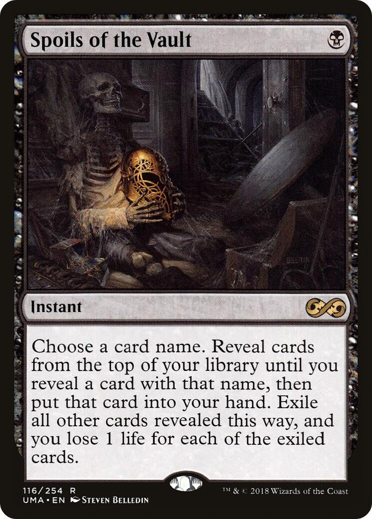 Image for Spoils of the Vault (116) (Ultimate Masters) (UMA) - Magic: The Gathering