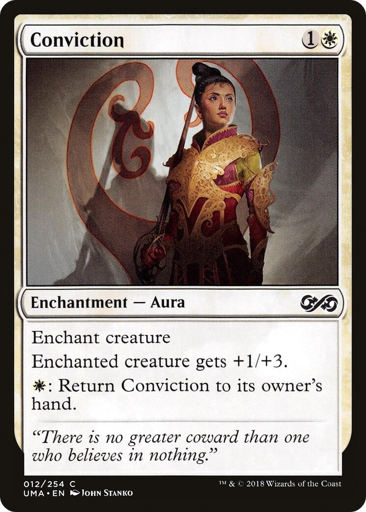 Image for Conviction (12) (Ultimate Masters) (UMA) - Magic: The Gathering